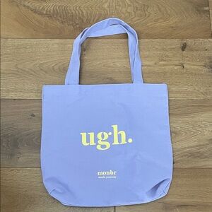 UGH Lavender Adorable Tote Bag